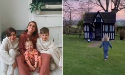 Stacey Solomon's sons' new Wendy house is just like the Queen's – watch - hellomagazine.com
