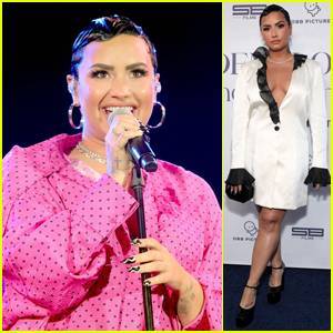 Demi Lovato Performs at 'Dancing With the Devil' YouTube Series Premiere Event - www.justjared.com - Beverly Hills