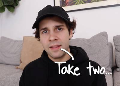 David Dobrik Says He 'Fully' Believes Sexual Assault Allegations Against Former Vlog Squad Member In SECOND Apology Video - perezhilton.com