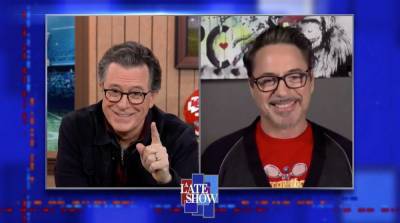 Robert Downey Jr. Reveals Reason He No Longer Goes Skydiving, Outlines Plans For New Show With Stephen Colbert - etcanada.com