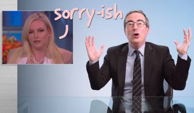 Meghan McCain Apologizes After John Oliver DRAGS Her For Supporting Trump's Racist CHY-NA VIRUS Talk - perezhilton.com - USA - Atlanta