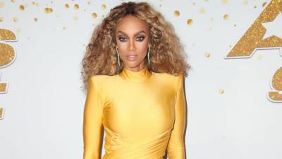 Tyra Banks Gets ‘Turnt Up’ In Gorgeous Neon Green Gown While Dancing To Dua Lipa — Watch - hollywoodlife.com