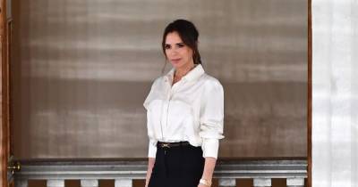 Victoria Beckham shares new trousers from her brand that are designed to be too long – but fans aren’t convinced - www.ok.co.uk
