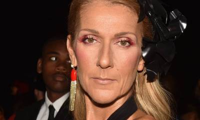 Celine Dion stuns in latex red gown- and her look is fierce - hellomagazine.com