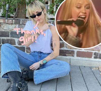 Miley Cyrus Pens Letter Thanking Hannah Montana On Show’s 15th Anniversary: ‘You’re A Huge Piece Of Me’ - perezhilton.com - Montana - county Stewart