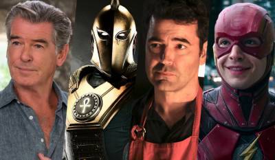 Pierce Brosnan Joins ‘Black Adam’ As Dr. Fate; Ron Livingstone Replaces Billy Crudup In ‘Flash’ - theplaylist.net
