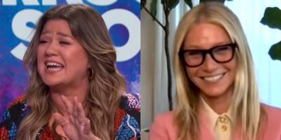 Kelly Clarkson Can't Stop Laughing After Hearing Gwyneth Paltrow Say This - Watch! - www.justjared.com