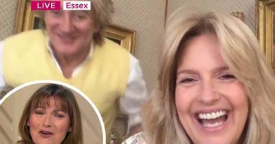 Rod Stewart crashes wife Penny Lancaster's interview - www.msn.com - Britain