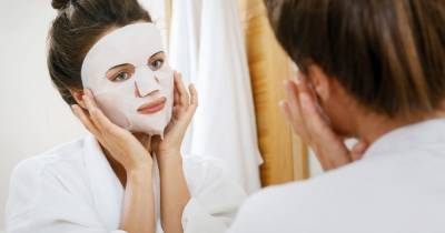 TikTok goes mad for this method of sheet masking that promises to help the ingredients absorb better - www.ok.co.uk - county Crosby - Victoria