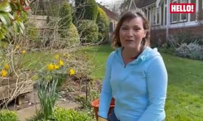Lorraine Kelly shares peek into her beautiful garden that's ready for spring - hellomagazine.com
