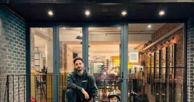 Emmerdale's Adam Thomas and son Teddy, six, 'attacked by thug who tried to steal pricey electric bike' - www.ok.co.uk - Manchester