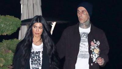 Travis Barker Gets A ‘You’re So Cool’ Tattoo Fans Are Sure It’s Kourtney Kardashian’s Handwriting - hollywoodlife.com
