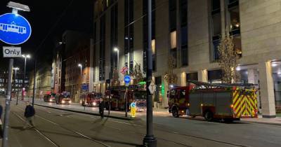 Manchester city centre hotel evacuated after guest 'set fire to his bed after falling asleep with a hairdryer warming his feet' - www.manchestereveningnews.co.uk - Manchester