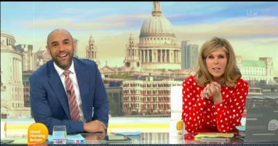 Kate Garraway supports Alex Beresford as he hosts GMB weeks after on-air spat with Piers Morgan - www.dailyrecord.co.uk