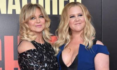 Amy Schumer shares wonderful video of dad crying as he meets Goldie Hawn - hellomagazine.com