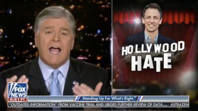Sean Hannity Calls Seth Meyers A “Limousine Liberal Socialist Hypocritical A**hole” Who Isn’t Even Funny - deadline.com