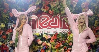 Amanda Holden leaves little to the imagination as she flaunts tanned legs in Easter Bunny costume - www.ok.co.uk