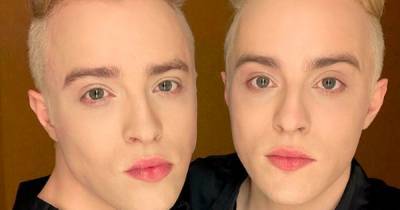 Jedward look unrecognisable as they shave off trademark quiffs to raise money for cancer charity in memory of late mum - www.ok.co.uk - Ireland