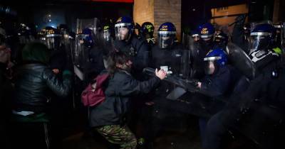 Ten arrests after third Bristol protest as Boris Johnson slams 'disgraceful attacks against police officers' - www.manchestereveningnews.co.uk - Manchester - county Bristol