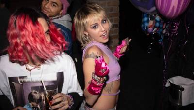 Look Inside Miley Cyrus' Party for the Hannah Montana Anniversary (Photos) - www.justjared.com - Britain - Montana