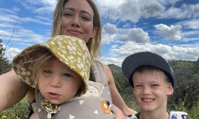 Hilary Duff welcomes third child - and reveals news in sweet and subtle way - hellomagazine.com - county Banks