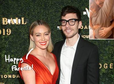 Hilary Duff - Lizzie Macguire - Matthew Koma - Mike Comrie - Hilary Duff Subtly Reveals She Gave Birth To Her Third Child! - perezhilton.com