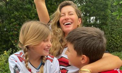 Gisele Bundchen reads her kids a bedtime story in rare video - and it’s so sweet - hellomagazine.com
