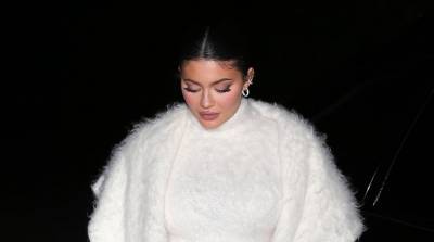 Kylie Jenner Wears All-White Outfit for Night Out with Pia Mia - www.justjared.com