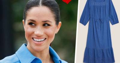 Marks & Spencer's new-in dress is SO similar to Meghan Markle's Late Late Show dress - www.msn.com