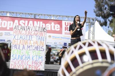 Lisa Ling Rallies Demonstrators at L.A. Stop Asian Hate March: ‘Something So Powerful Is Happening Right Now’ - variety.com - Los Angeles - city Koreatown