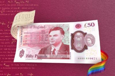 Bank of England Honours Gay Icon Alan Turing On UK’s New £50 Note - www.starobserver.com.au - Britain