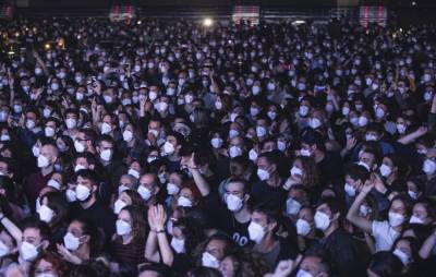 5,000 people attend COVID-19 experiment gig in Barcelona - www.nme.com - Spain