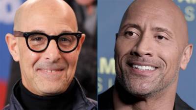 Dwayne 'The Rock' Johnson, Stanley Tucci react to losing 'world's sexiest bald man' title to Prince William - www.foxnews.com