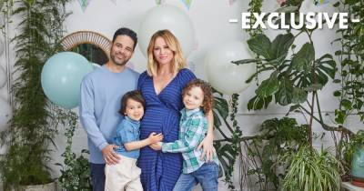 Girls Aloud star Kimberley Walsh unveils gender of third baby as she shares heart-warming moment with two sons - www.ok.co.uk