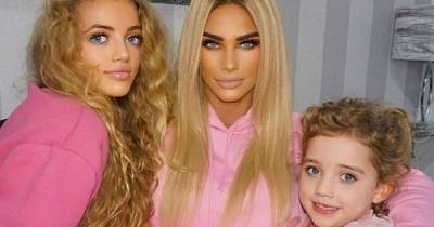 Princess Andre looks the spitting image of mum Katie Price as she shows off natural hair - www.ok.co.uk - county Price