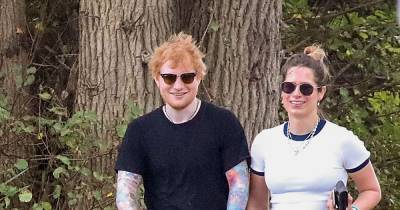 Ed Sheeran can’t stop smiling as he steps out with stunning wife Cherry Seaborn and baby daughter Lyra - www.ok.co.uk - Australia - city Victoria