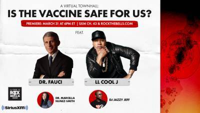LL Cool J To Host COVID Vaccine Virtual Town Hall With Dr. Anthony Fauci - etcanada.com - Los Angeles - county Hall - city Virtual, county Hall