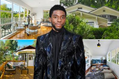 Inside Chadwick Boseman’s final home before death — now listed to rent - nypost.com - Los Angeles