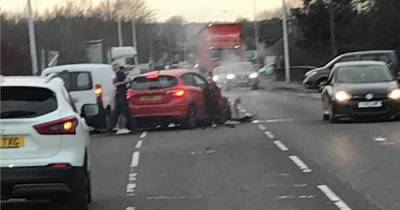 Police rush to scene of horror two vehicle crash in Fife - www.dailyrecord.co.uk - Scotland