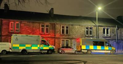 Emergency services rush to Falkirk street as police and ambulance spotted - www.dailyrecord.co.uk - Scotland