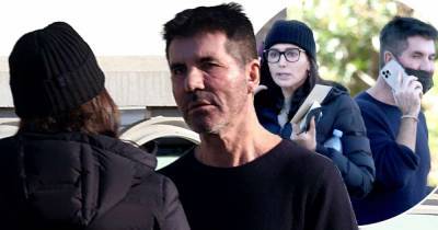 Simon Cowell has a 'heated discussion with Lauren Silverman' - www.msn.com