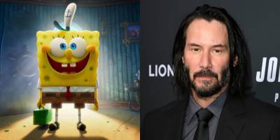 It Was Always Planned For Keanu Reeves To Appear in the New 'Spongebob' Movie - www.justjared.com