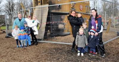 Vandals who torched Scots play area slammed for "breaking kids' hearts" - www.dailyrecord.co.uk - Scotland - county Robertson
