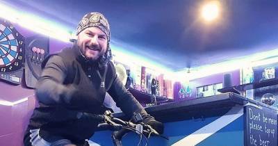East Kilbride dad cycling in virtual challenge to raise funds for charity - www.dailyrecord.co.uk - Britain