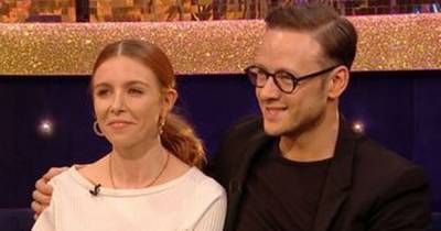 Inside Stacey Dooley and Kevin Clifton's gorgeous home with minimalist features and Strictly glitterball trophies on the fireplace - www.ok.co.uk