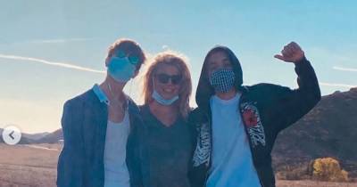 Britney Spears shares rare picture with her grown-up sons and talks parenting - www.dailyrecord.co.uk