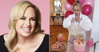 Rebel Wilson unveils show-stopping pink birthday cake – and WOW - www.msn.com - Australia