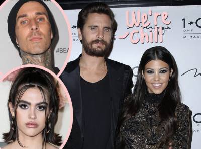 Scott Disick Is Cool With Kourtney Kardashian & Travis Barker Relationship: He Knows 'He Can’t Ever Be Replaced' - perezhilton.com