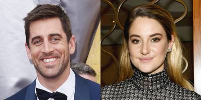 Aaron Rodgers & Shailene Woodley Spotted Together for First Time Since Engagement News - www.justjared.com