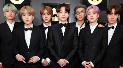 BTS Talk About Their Experiences with Racism in Note to Stop Asian Hate - www.justjared.com